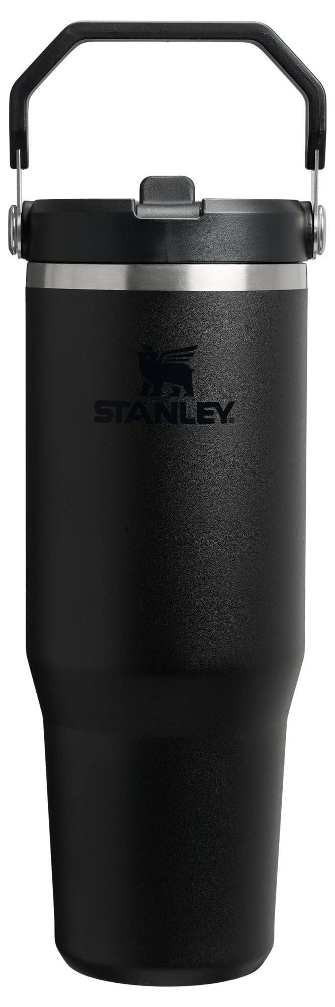 STANLEY IceFlow 2.0 Flip Straw Tumbler, 30 oz, Black 2.0
